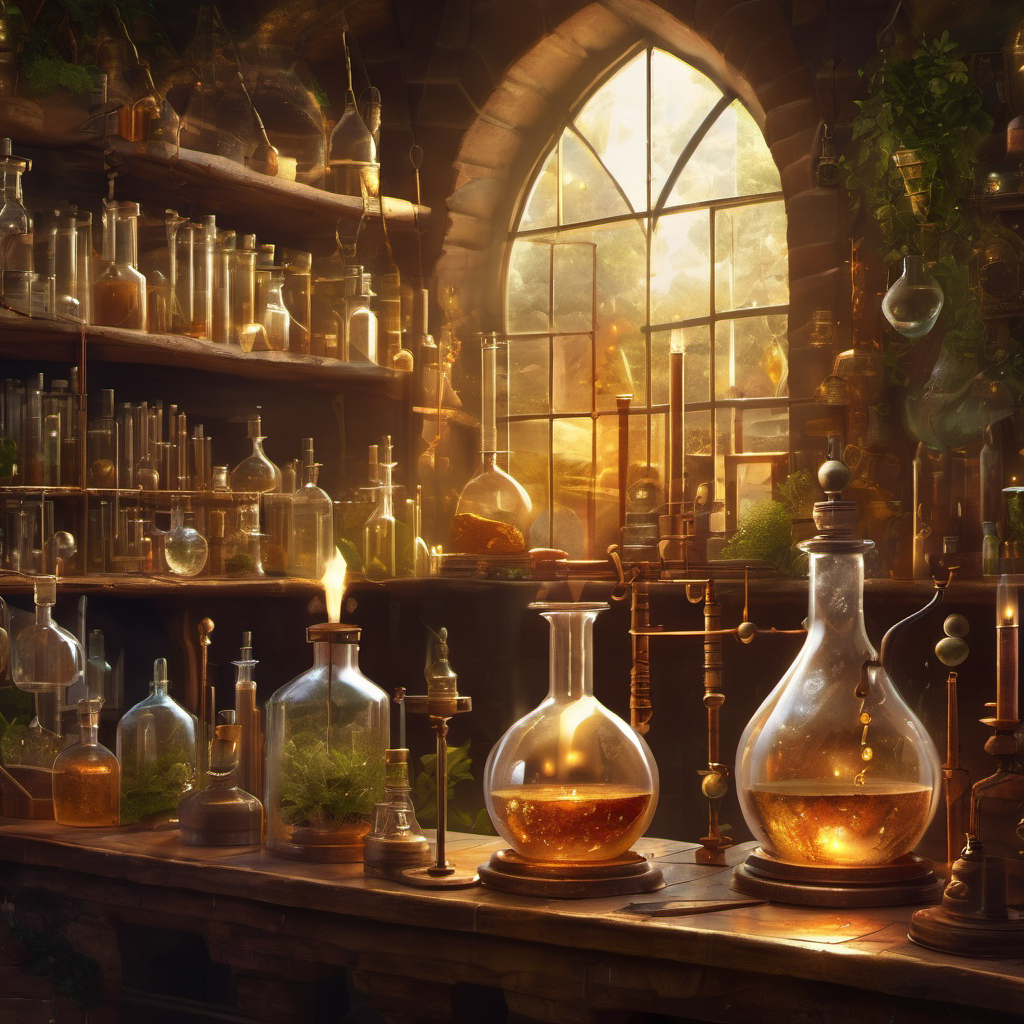 Alchemy's Hidden Secrets Interactive AI Story