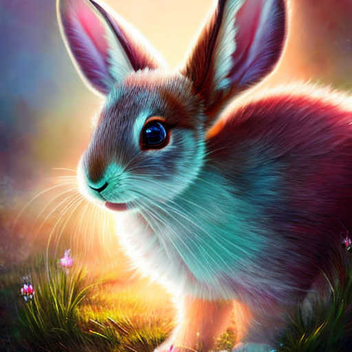 Floral-Eyed Rabbit 