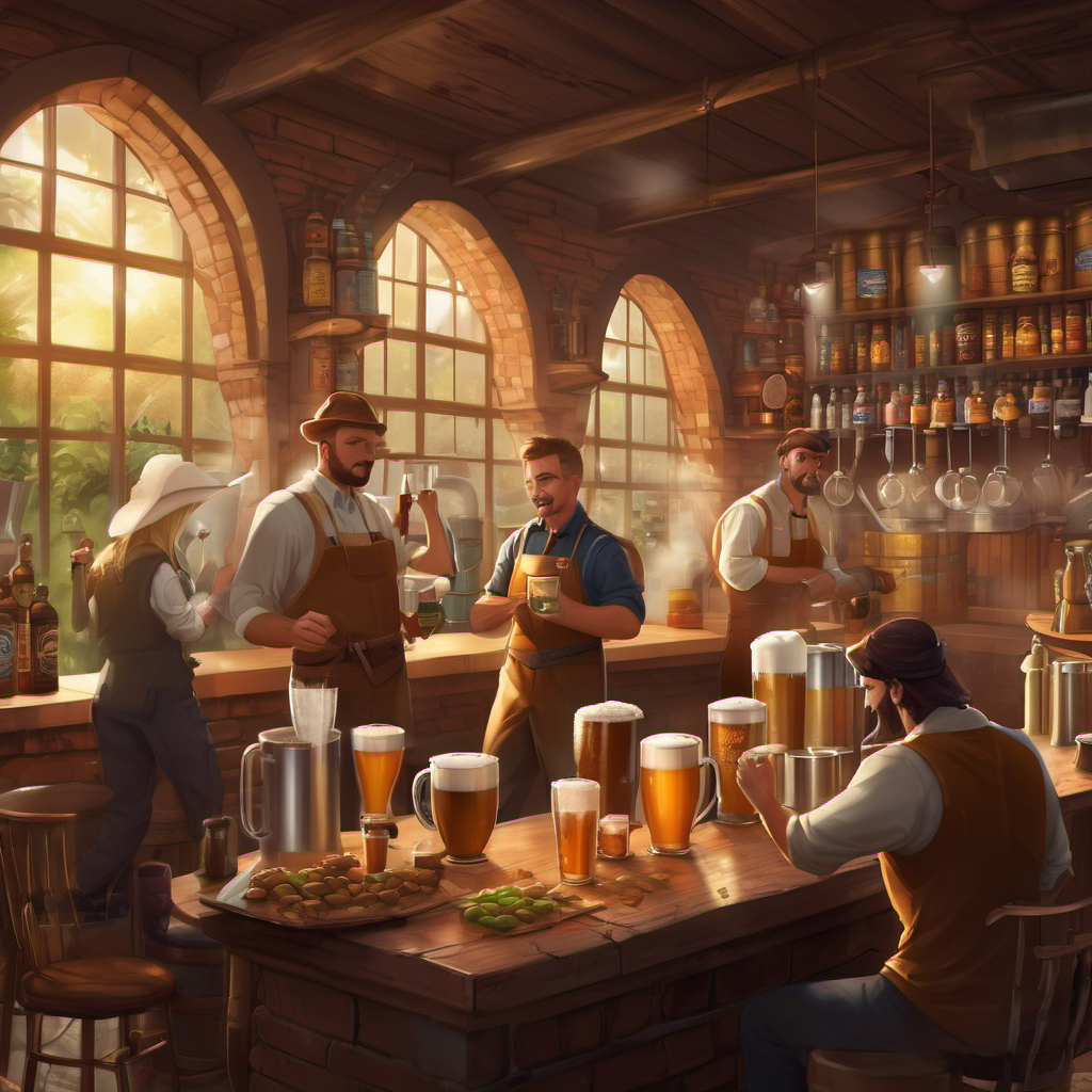 Crafting Brews Together Interactive AI Story