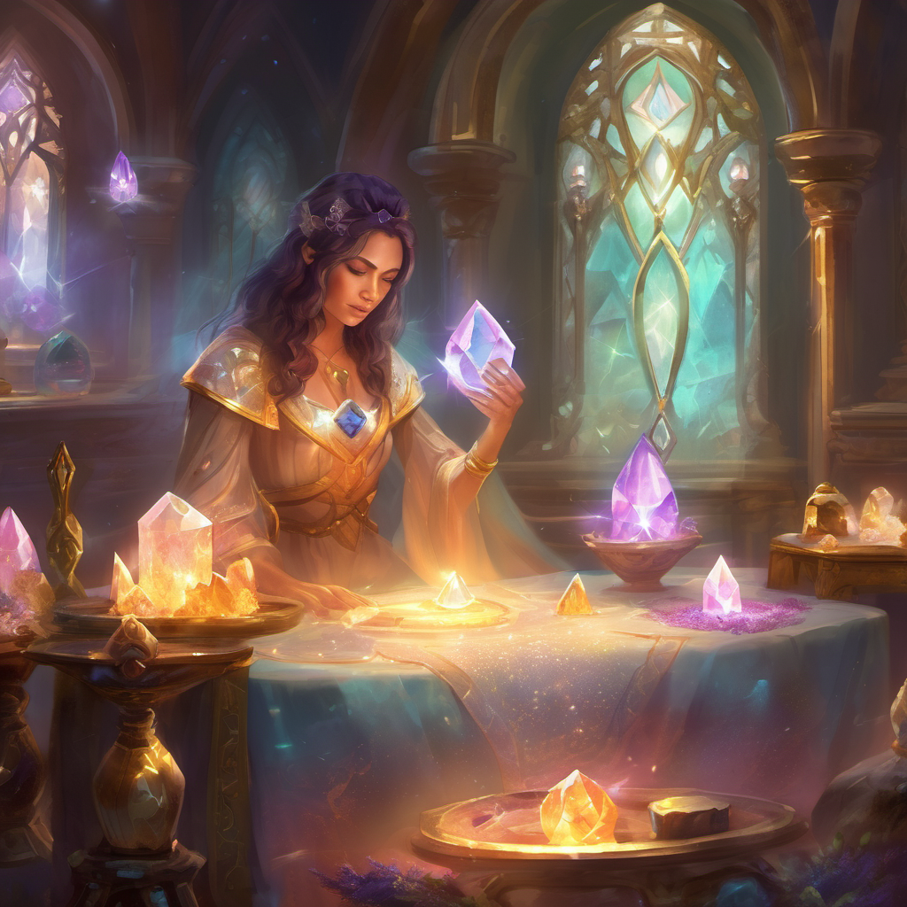 Healing Crystals Unleashed Interactive AI Story