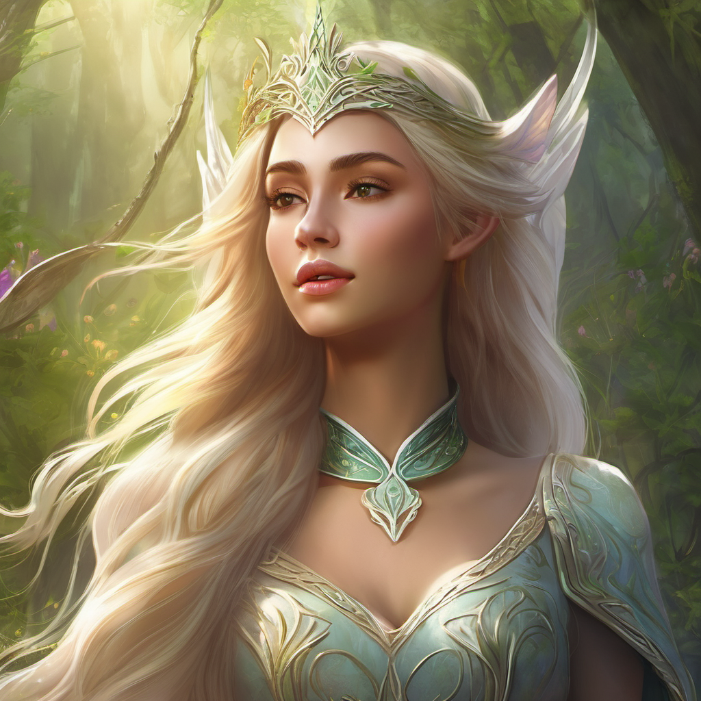 Elven Princess Awakening Interactive AI Story