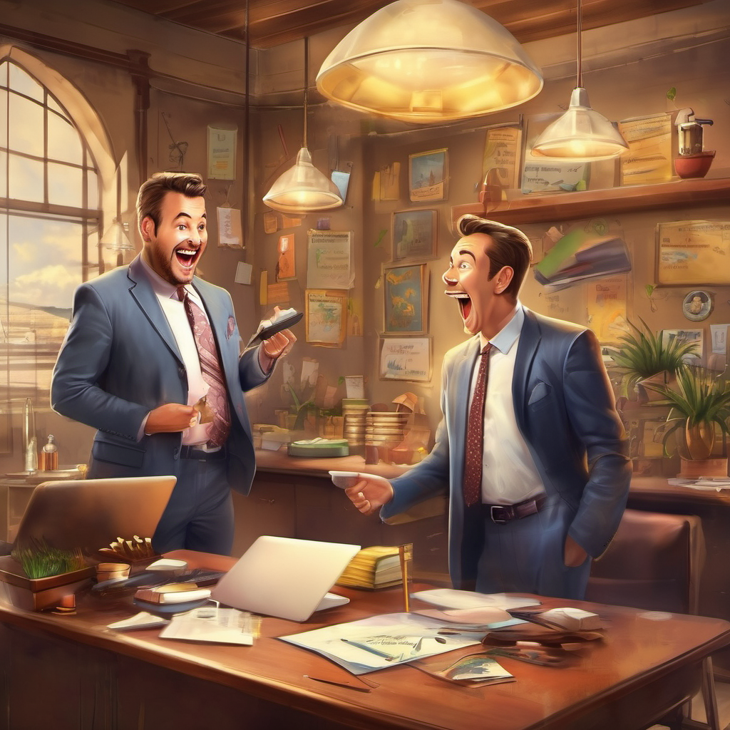 Entrepreneurial Laughs Unleashed Interactive AI Story