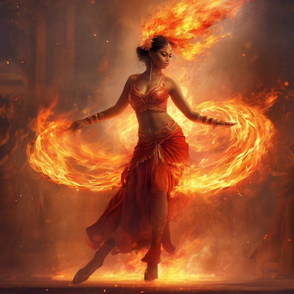 Dancer of Flames Interactive AI Story