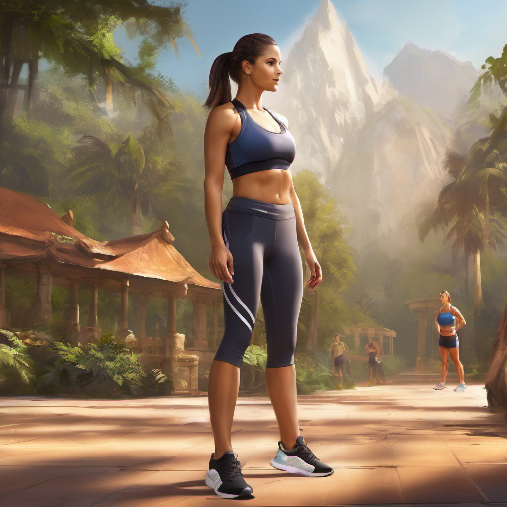 Virtual Fitness Journey Interactive AI Story