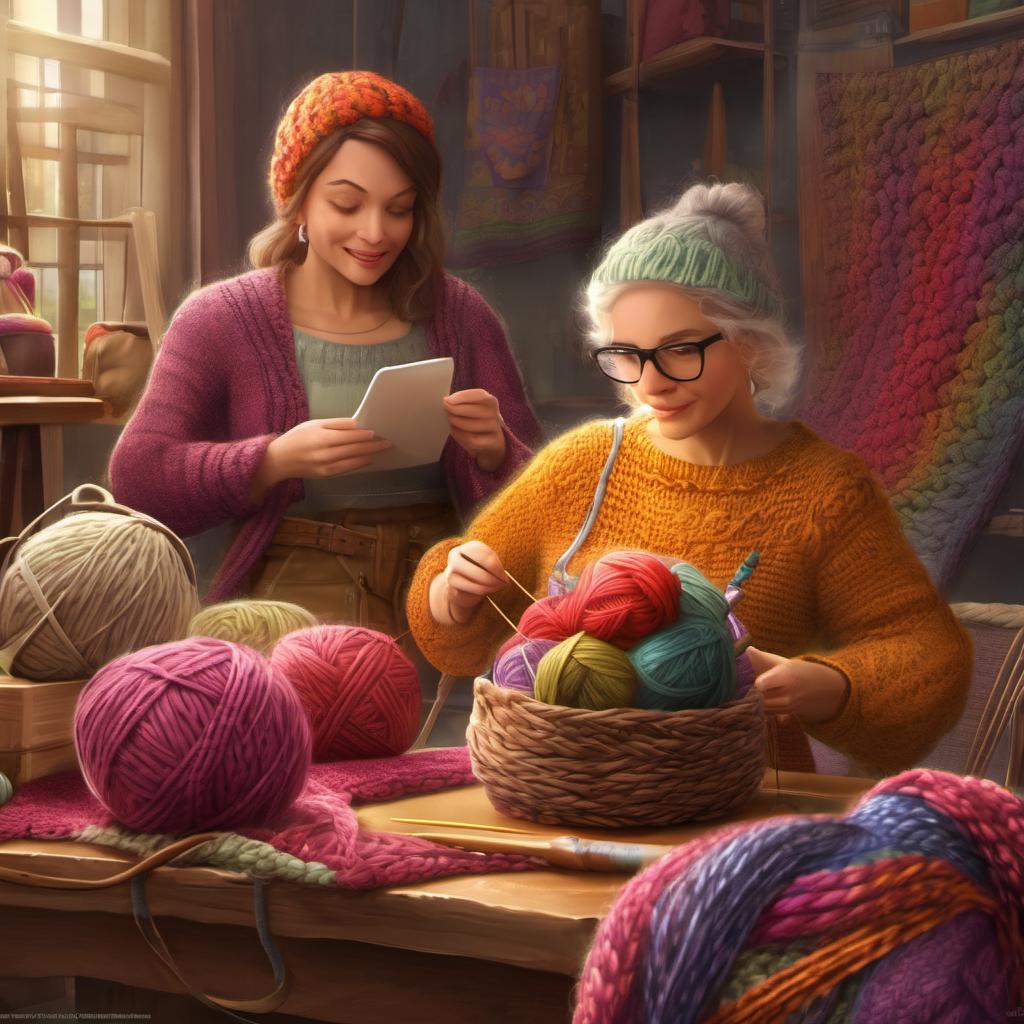 Knitters Unite Adventure Interactive AI Story