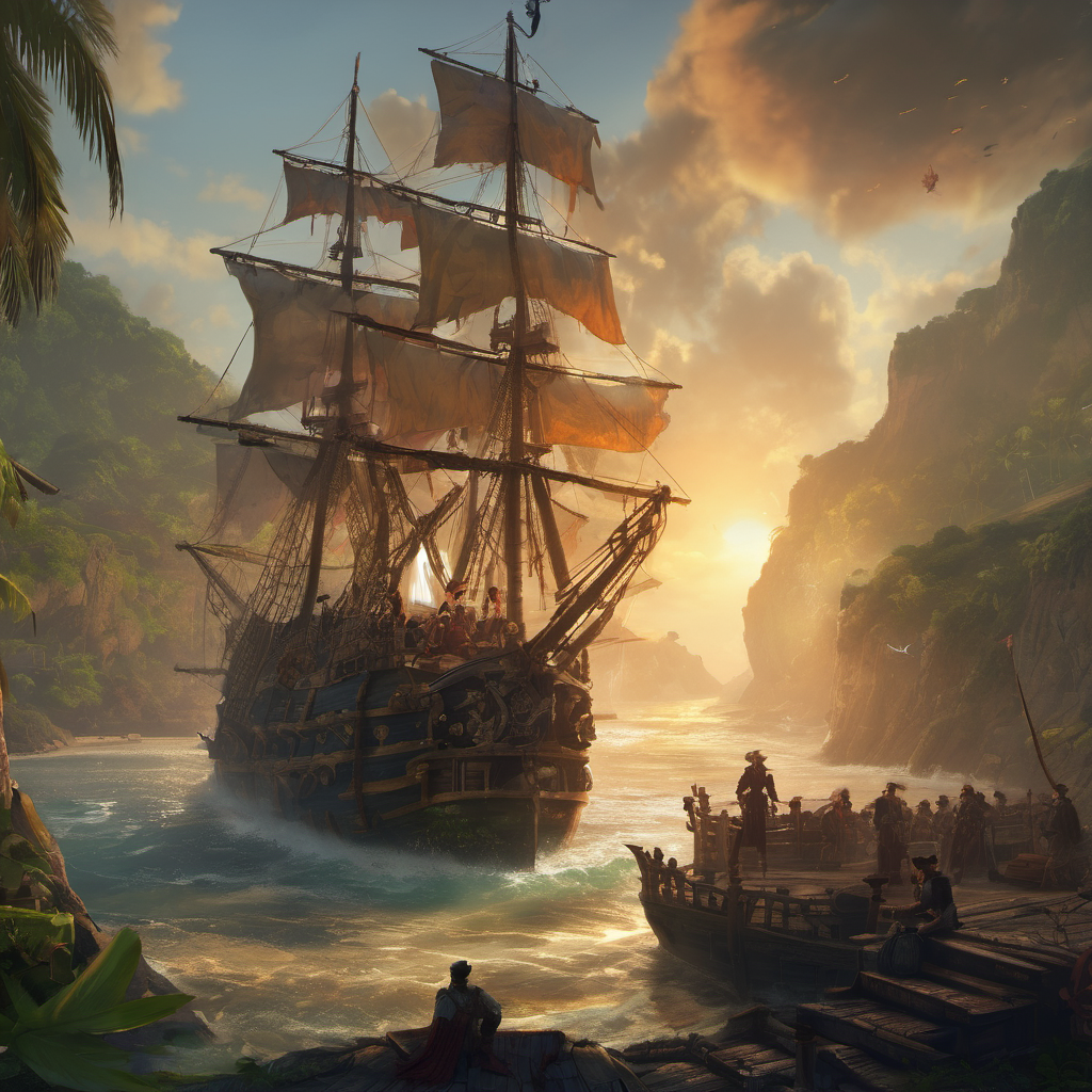 Pirate's Reputation Rising Interactive AI Story