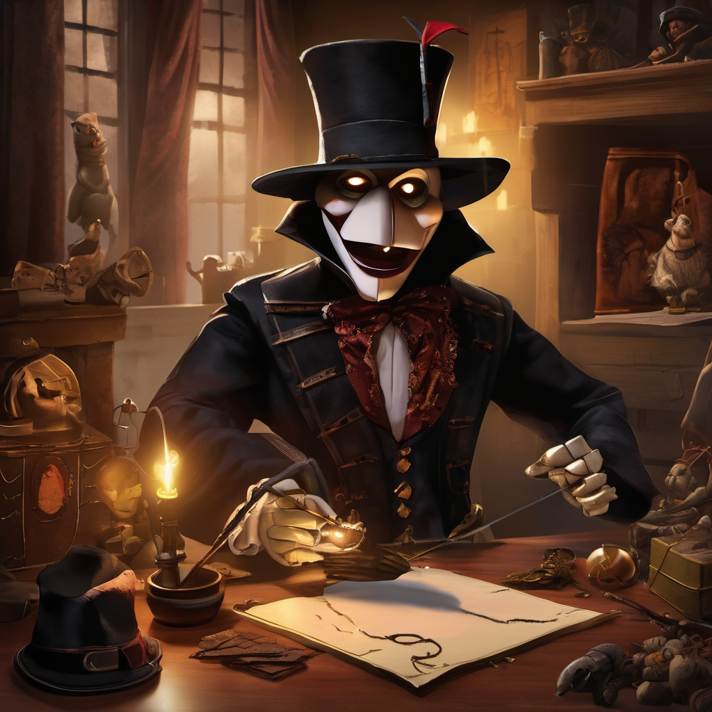 Puppet Master Secrets Interactive AI Story