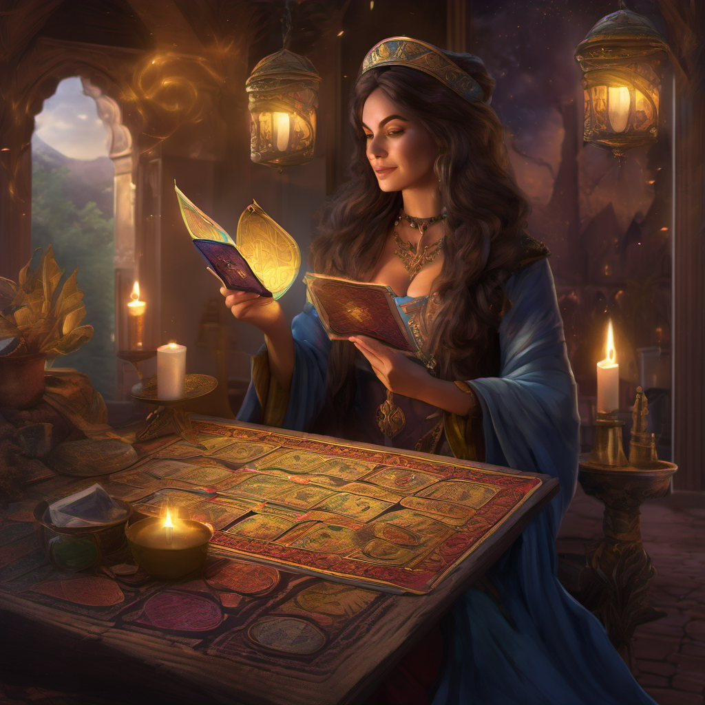 Tarot Whispers Unveiled Interactive AI Story