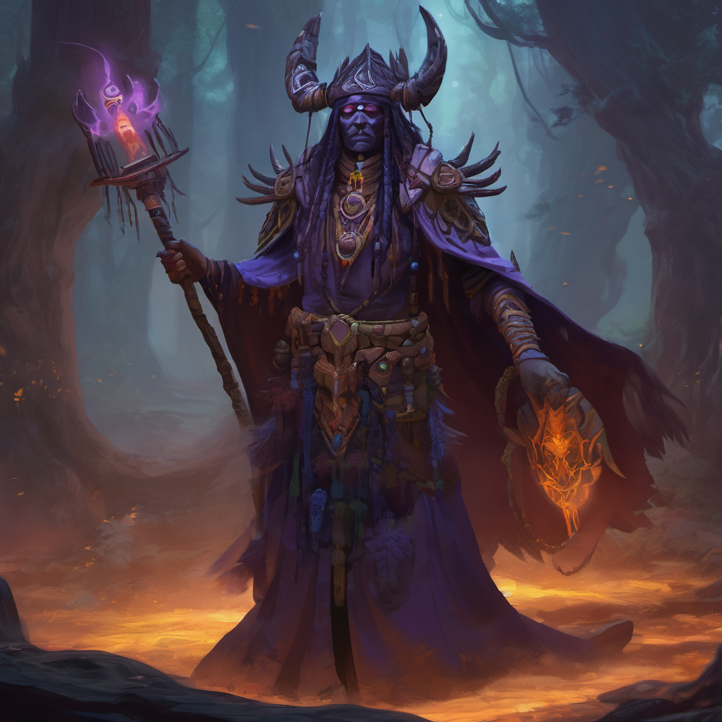 Voidbound Shaman Interactive AI Story