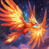 Flarwing - A fiery bird Pokémon with blazing wings that can create small firestorms.