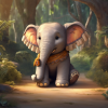  Zander the Energetic Elephant 