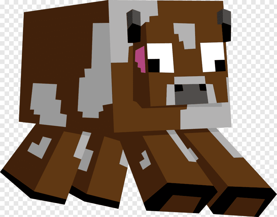 minecraft cow teddy