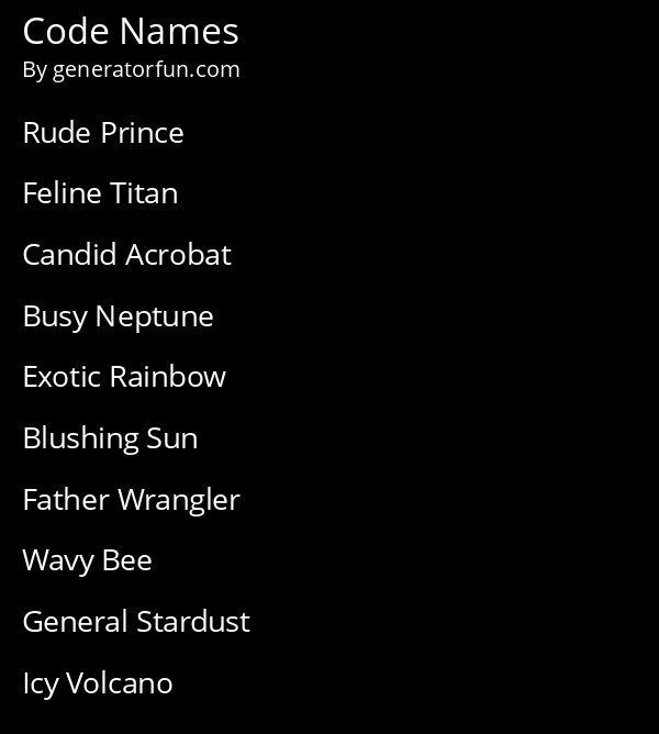 code-name-generator-generate-a-random-code-name