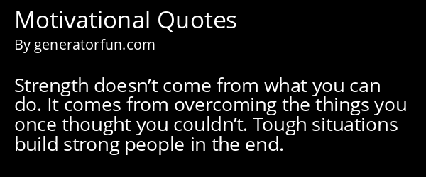 Motivational Quote Generator - Generate Random Motivational Quotes