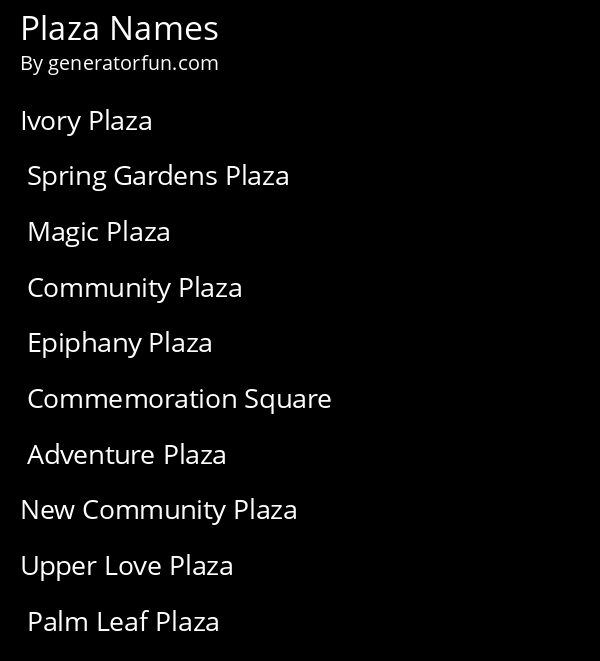 plaza-name-generator-generate-a-random-plaza-name